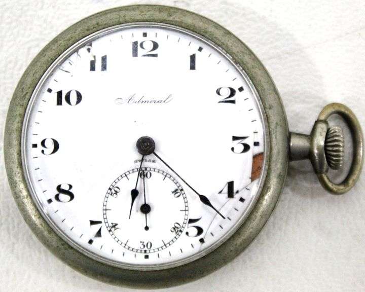 Admiral swiss pocket outlet watch