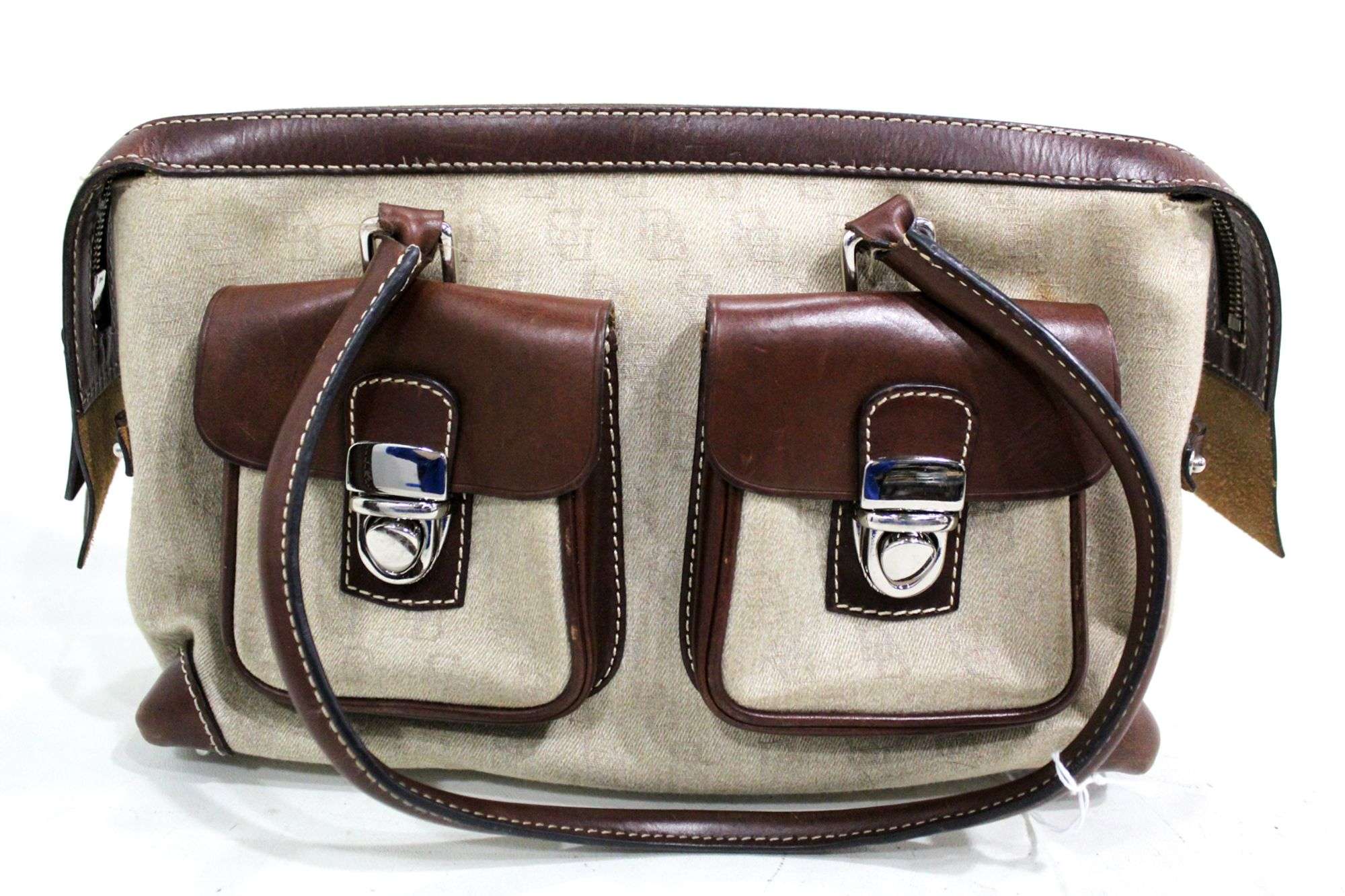 Dooney Bourke Double Pocket Tote Bunting Online Auctions