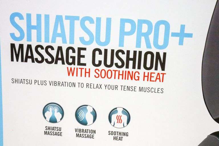 Shiatsu pro plus massage cushion sales