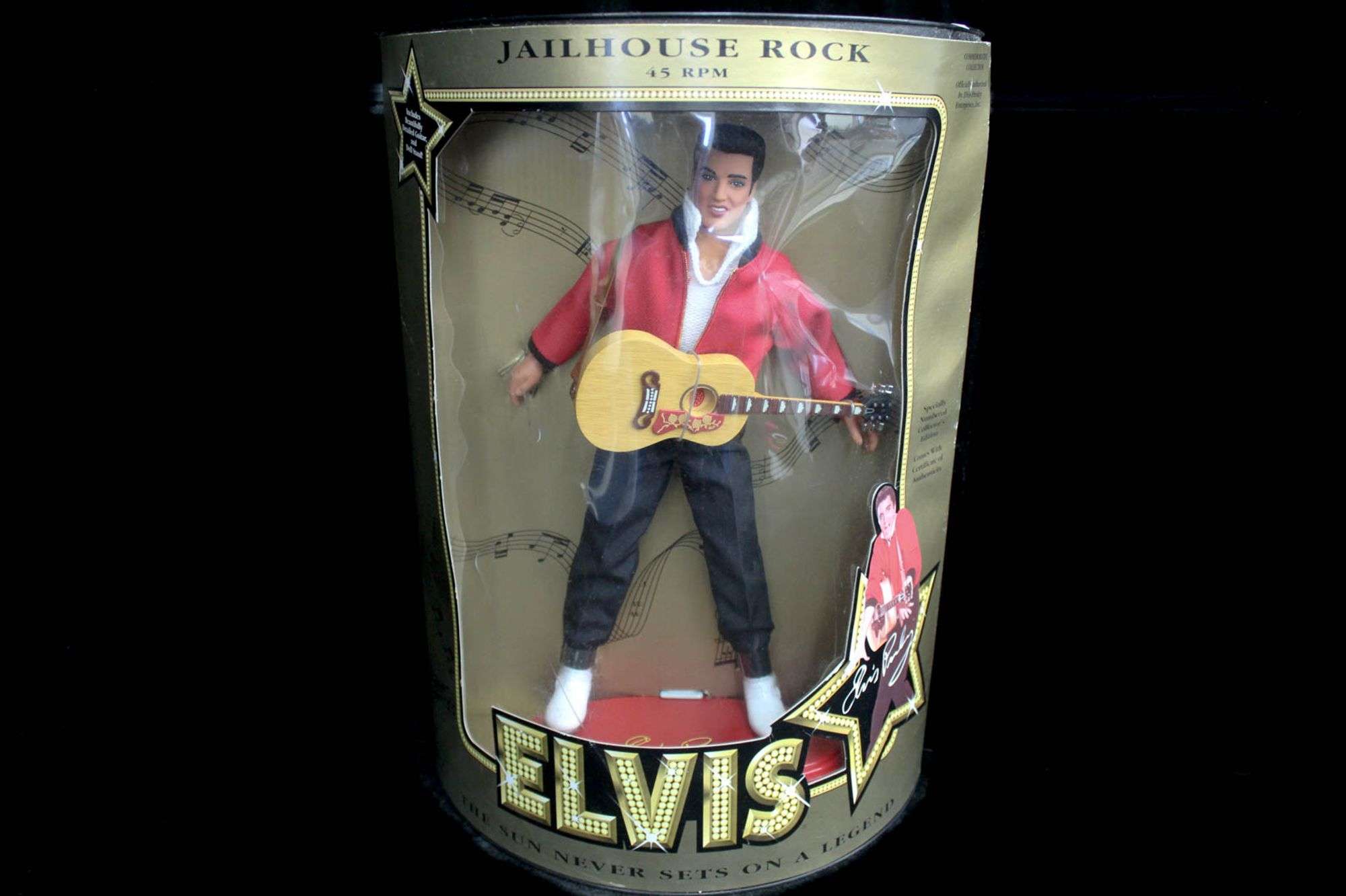 Jailhouse rock 45 hot sale rpm elvis doll