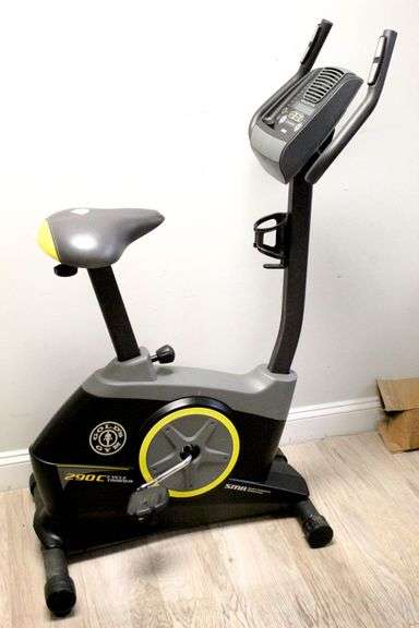 Golds Gym 290C Cycle Trainer Bunting Online Auctions